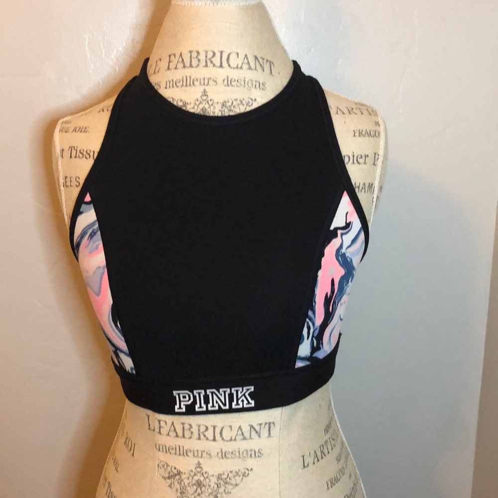 PINK High Neck Sports Bra